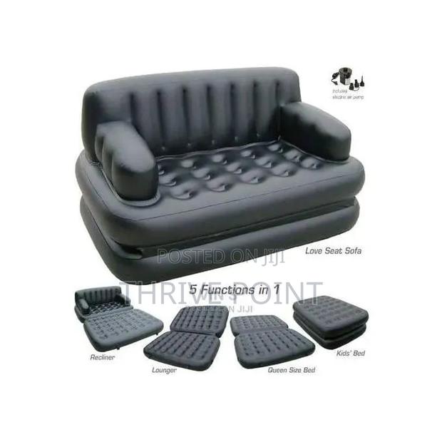 *Inflatable Sofa Bed*
5 in 1 Air Couch