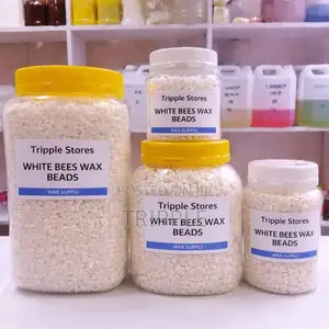 White Bees Wax Beads