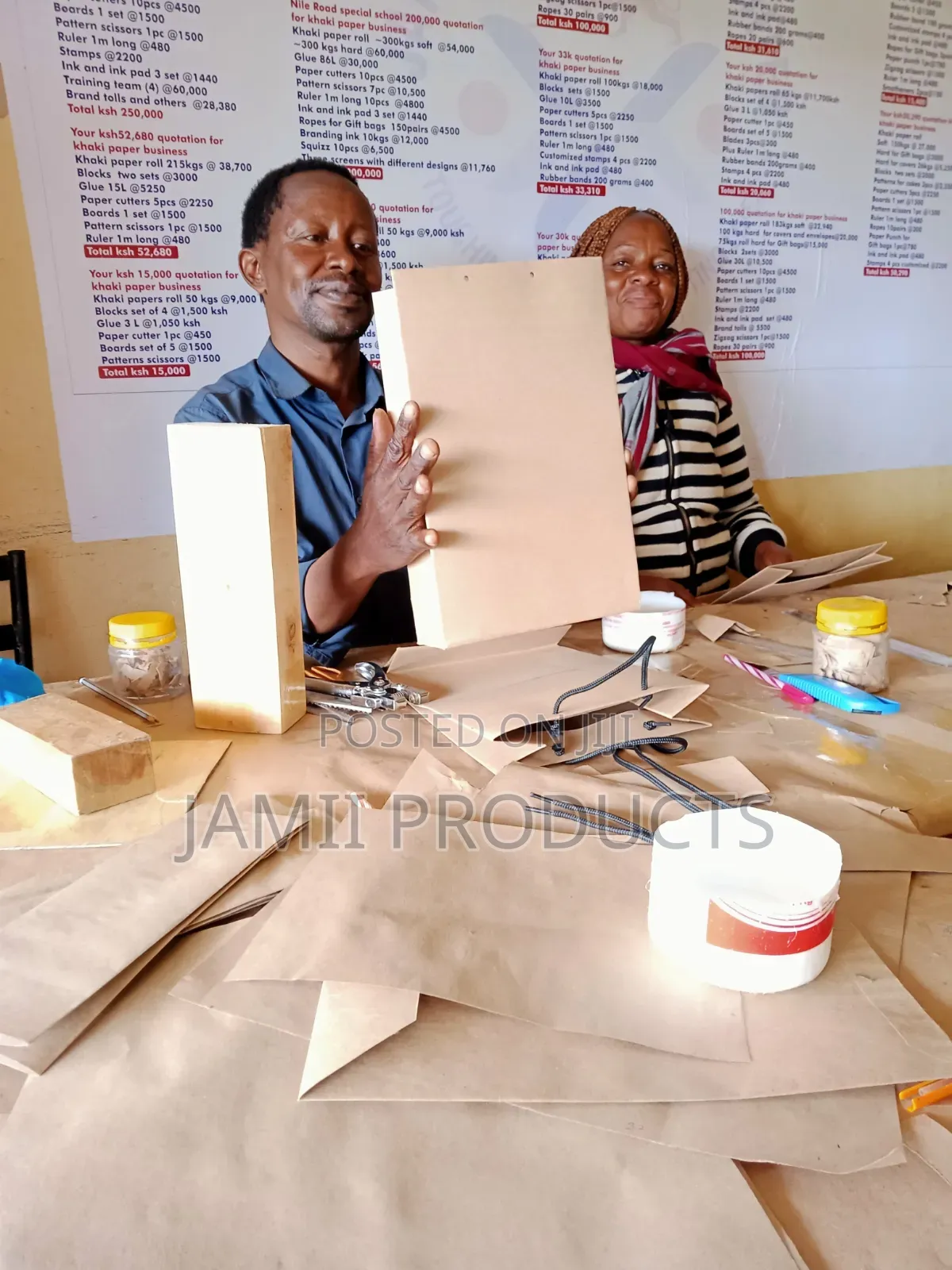 Manufacturing, Training And Supplying Raw Materials And Tools Of Trade