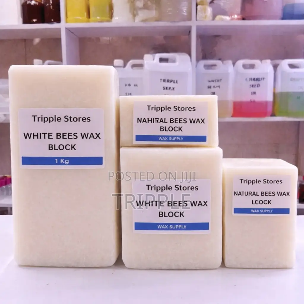 White Bees Wax Block