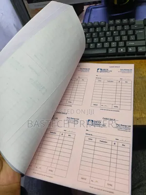Brand New Receipt Book (Never Used) – Clean Ready for Business