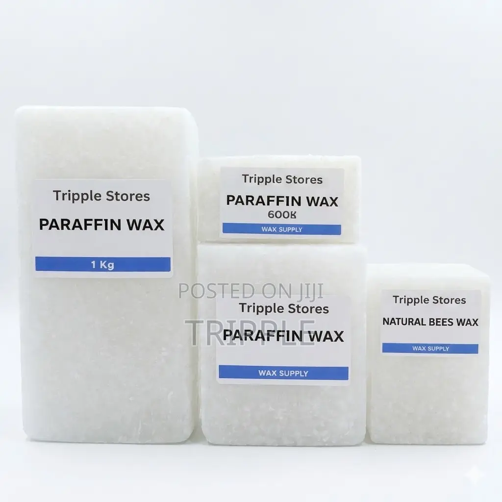 White Paraffin Wax Block