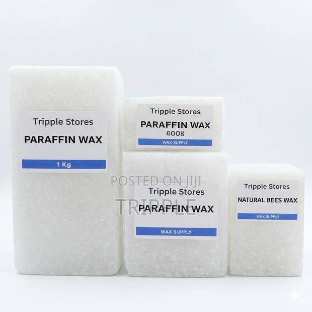 White Paraffin Wax Block