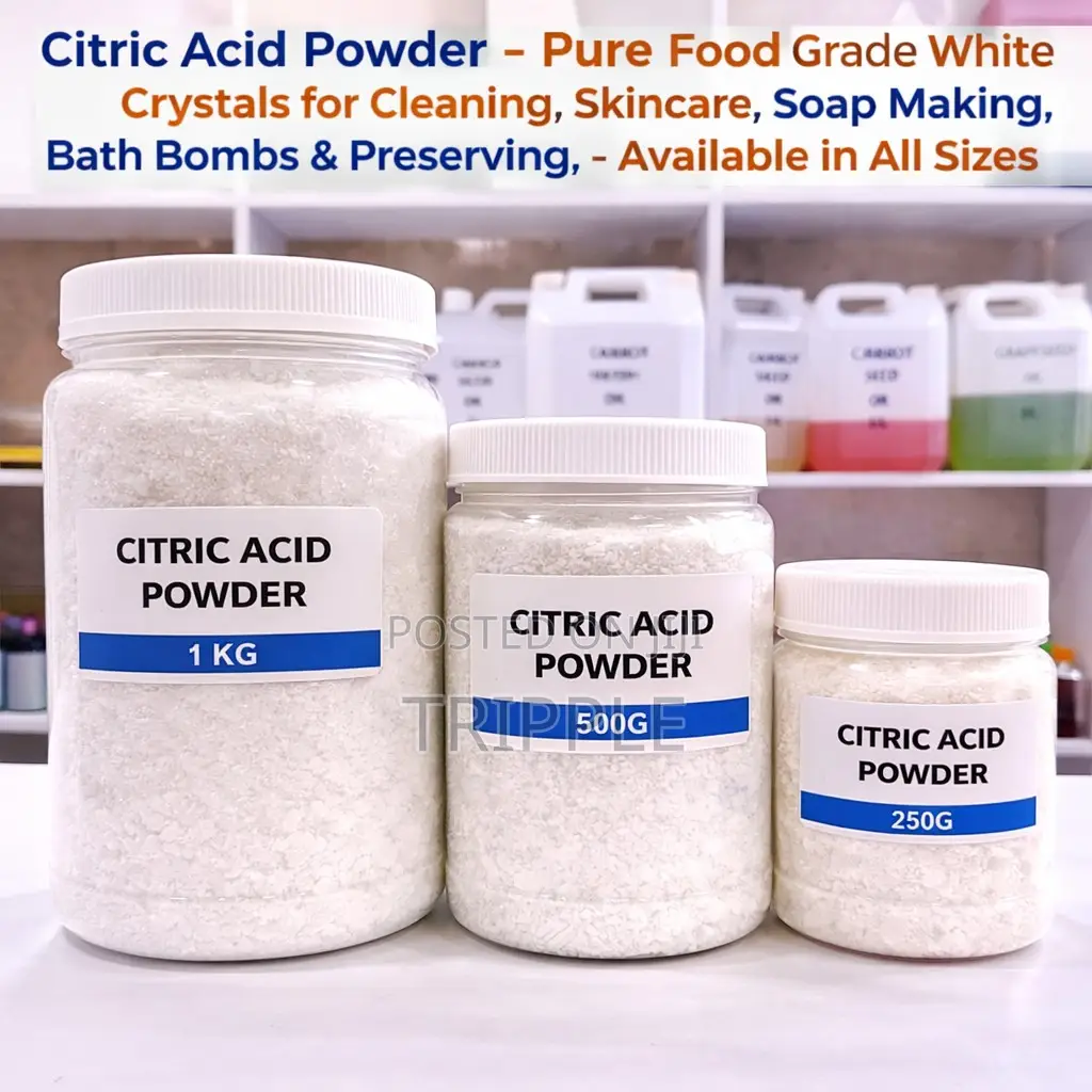 Citric Acid Powder Food Cosmetic Grade