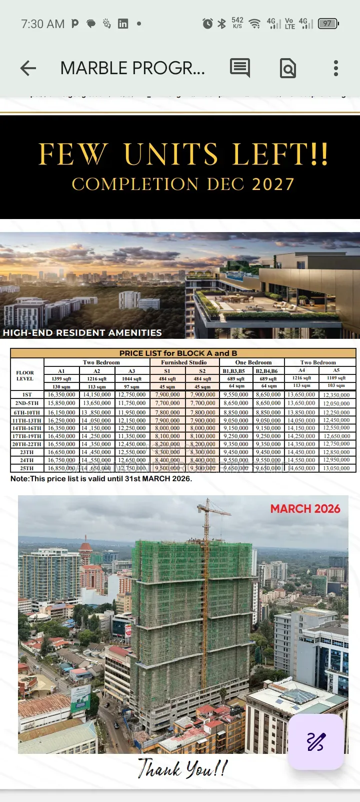 1bdrm Apartment in Spring Valley for sale