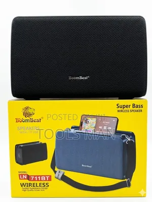 Boombest Ln-711bt Super Bass Wireless Portable Speaker.