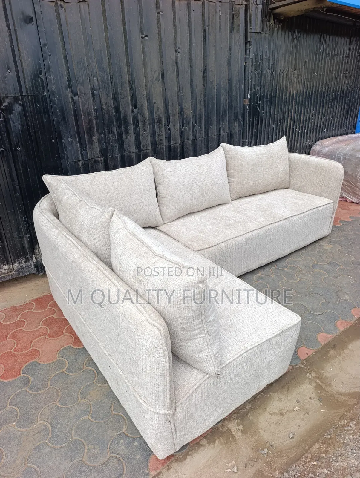 L Shaped Corner Sofa - Elegant and Comfy