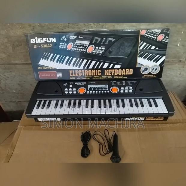 61 Keys Piano With Microphone