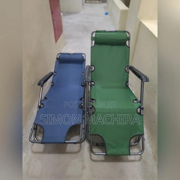 Foldable Outdoor Camping Chair and Bed