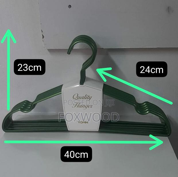 5pc Plastic Clothes Drying Hanger - thumbnail 5