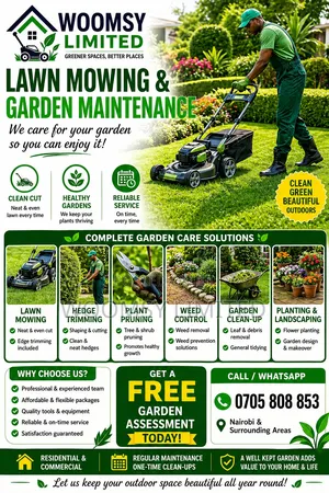 Cleaning and Fumigation Services and Landscaping Services
