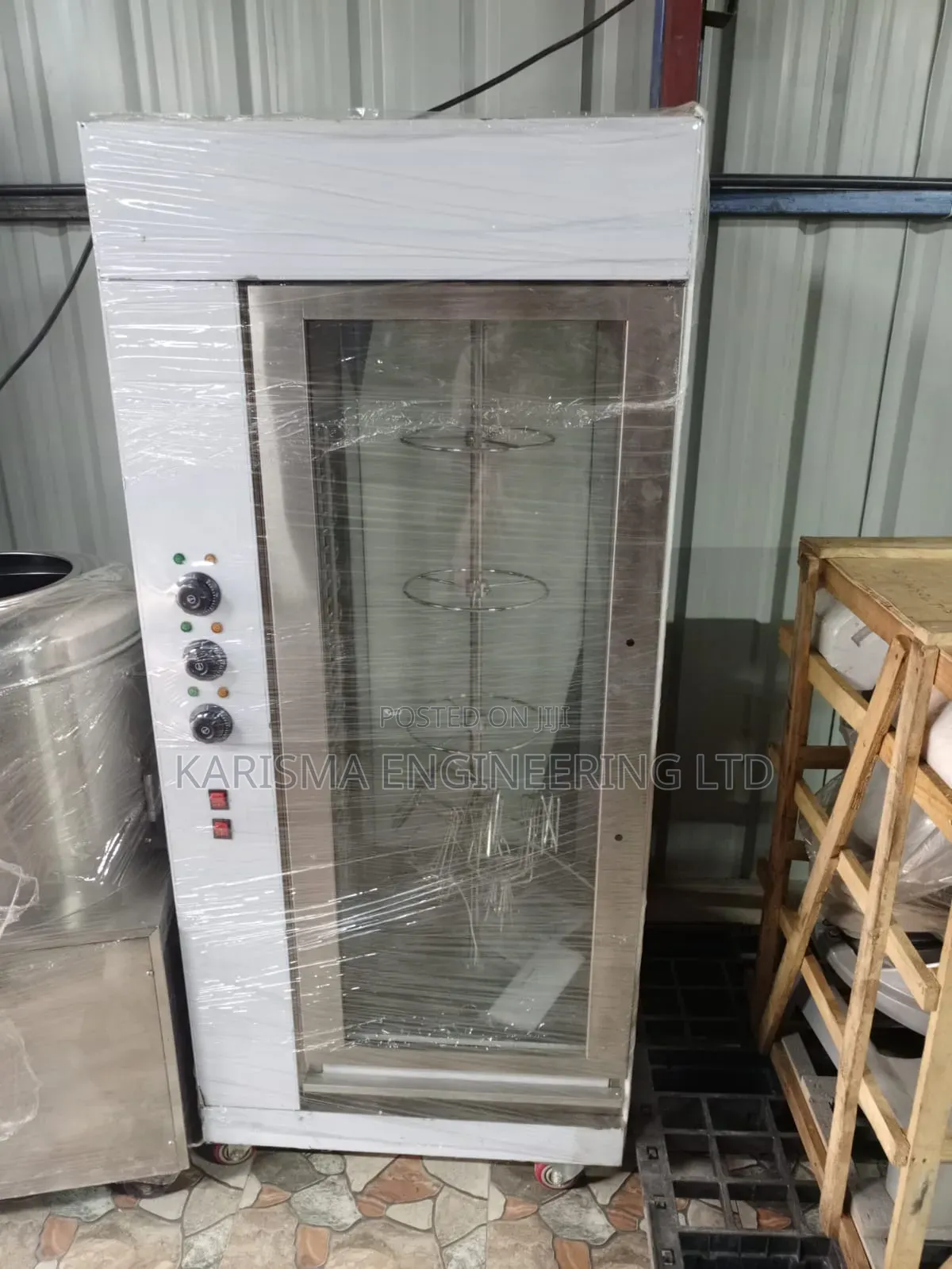 Electric Rotisserie Chicken Roaster Machine