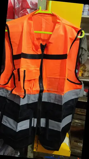Orange Black Executive Reflective Jacket