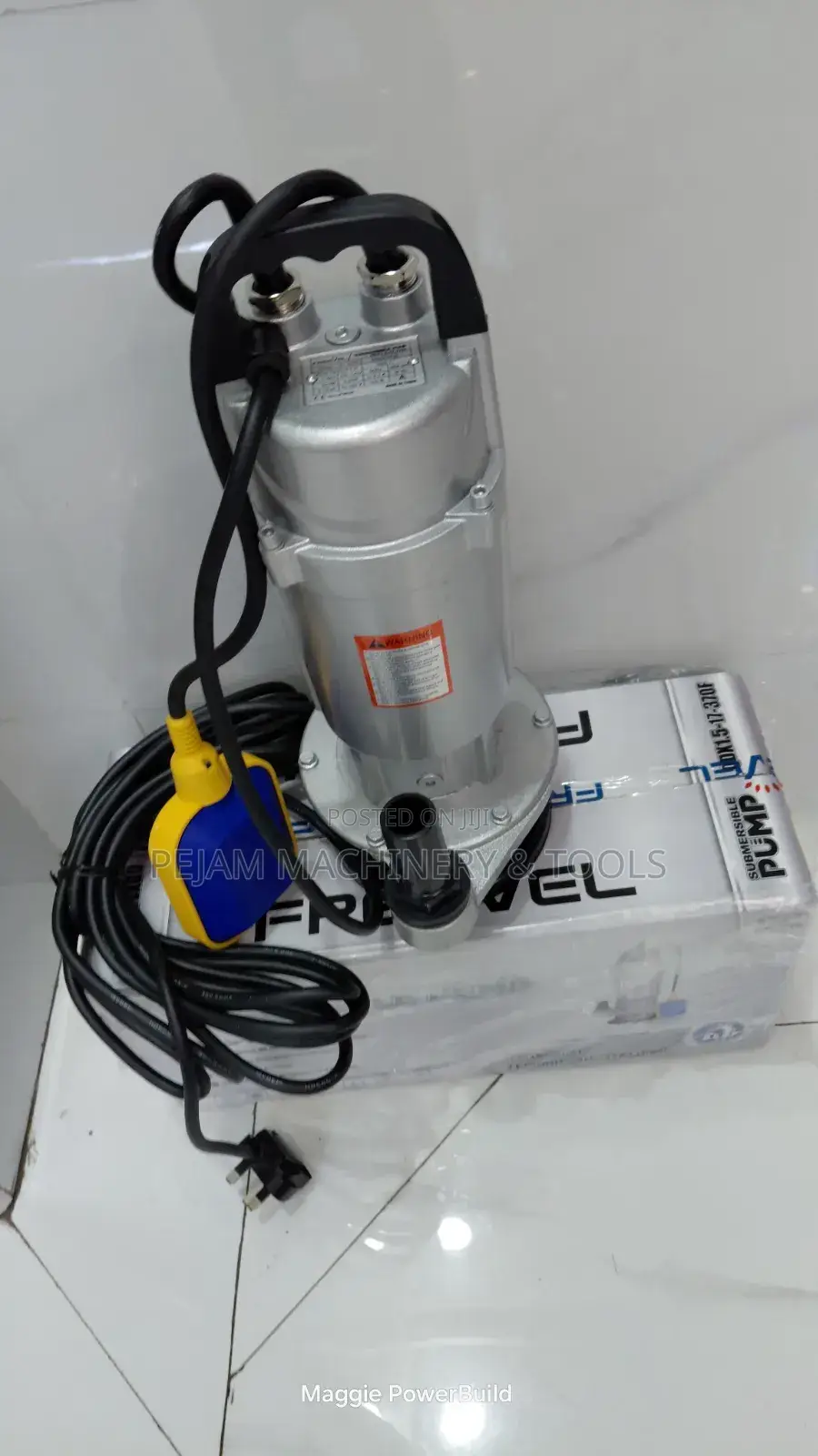 Freevel Qb60 0.5hp Submersible Electric Pump With Float Switch