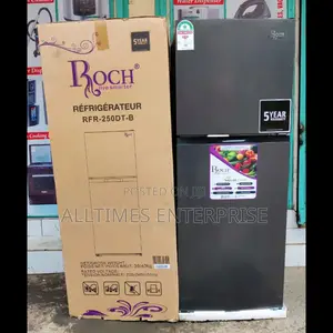 Roch 197l Double Door Fridge No Frost 5years Warranty
