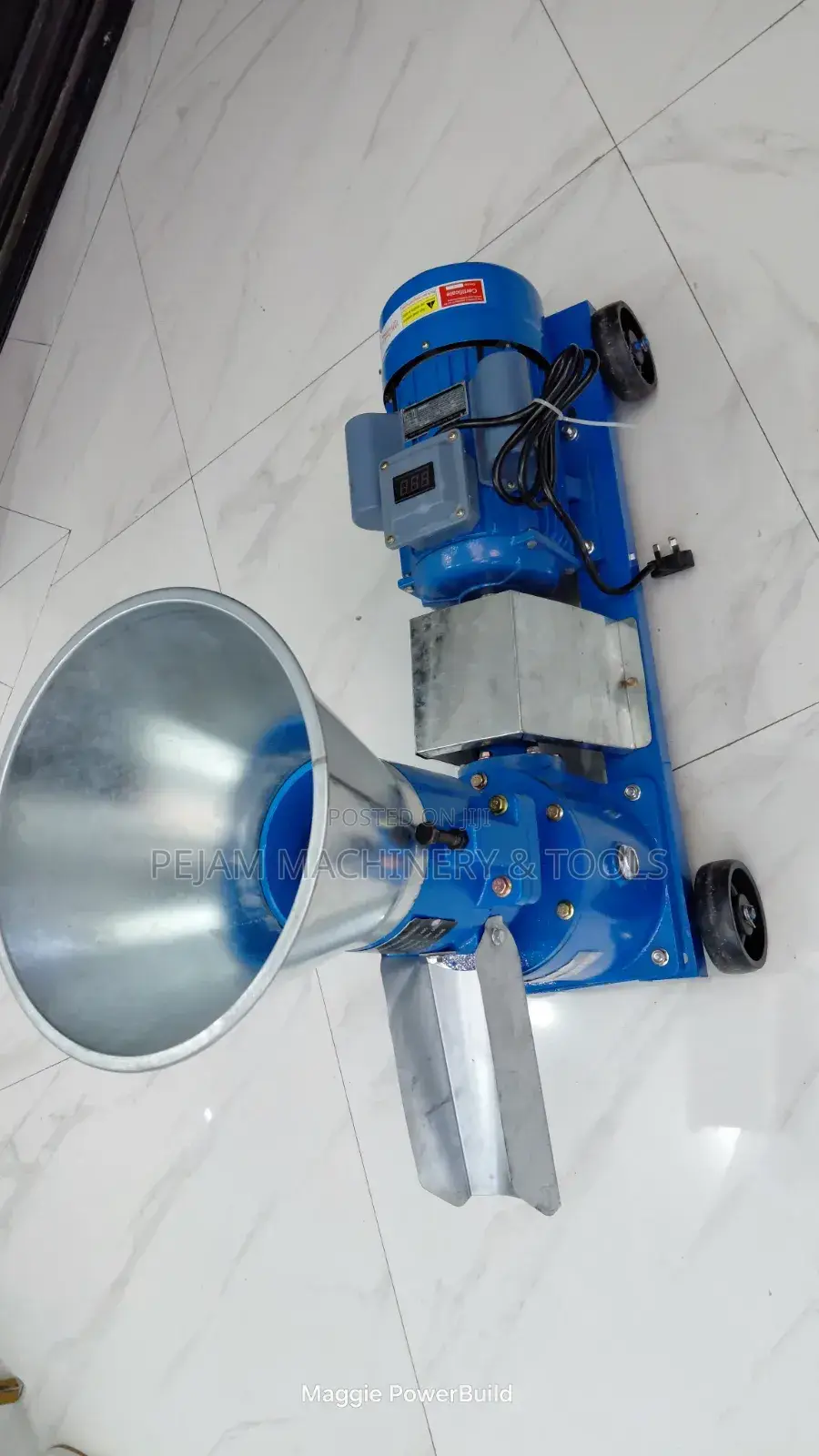Lenhard Germany 5hp Electric Feed Pelletizer Machine 180kgs/200kgs Hr