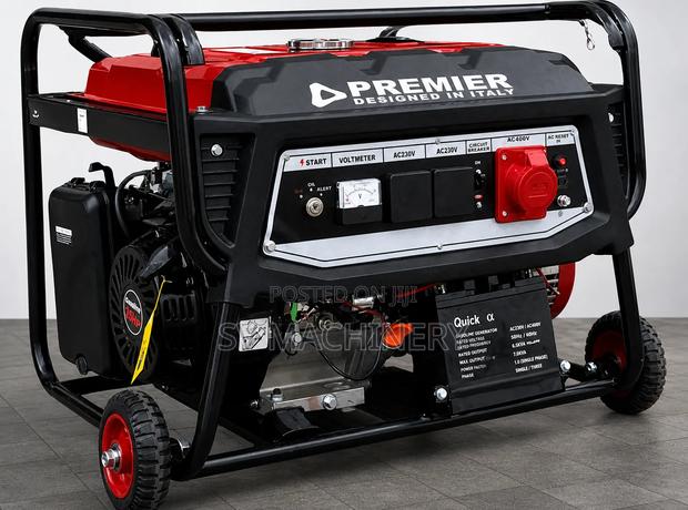 Heavy Duty 5kva Petrol Generator (Keystart)