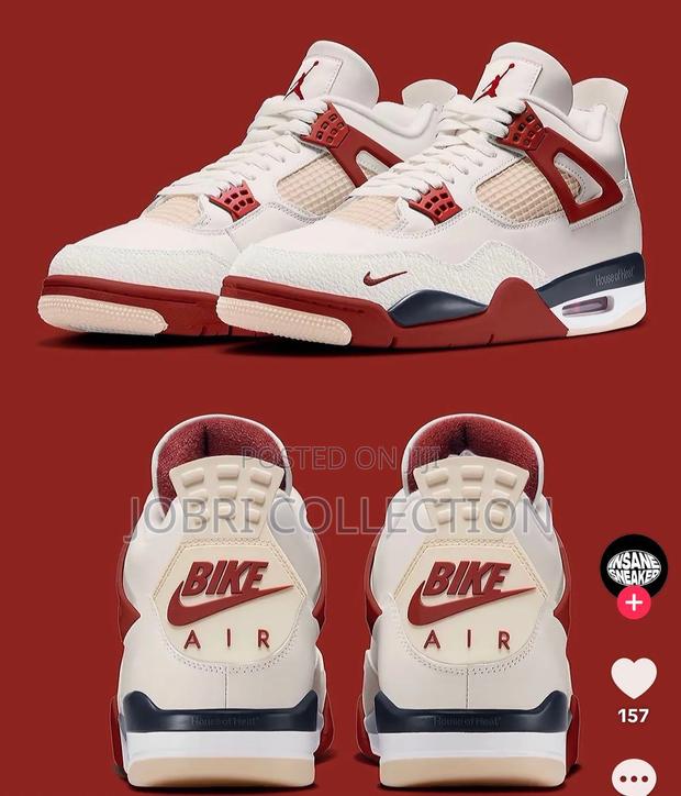 Nigel Sylvester X Air Jordan 4 “Brick by Brick “ Sneakers - thumbnail 2