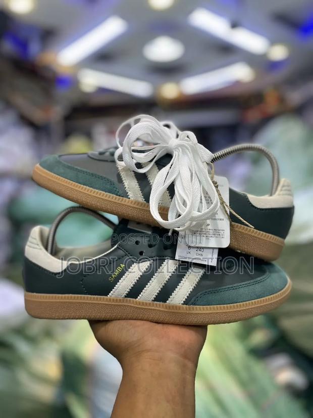 Adidas Samba Og “Shadow Green Cream White “
 Sneakers