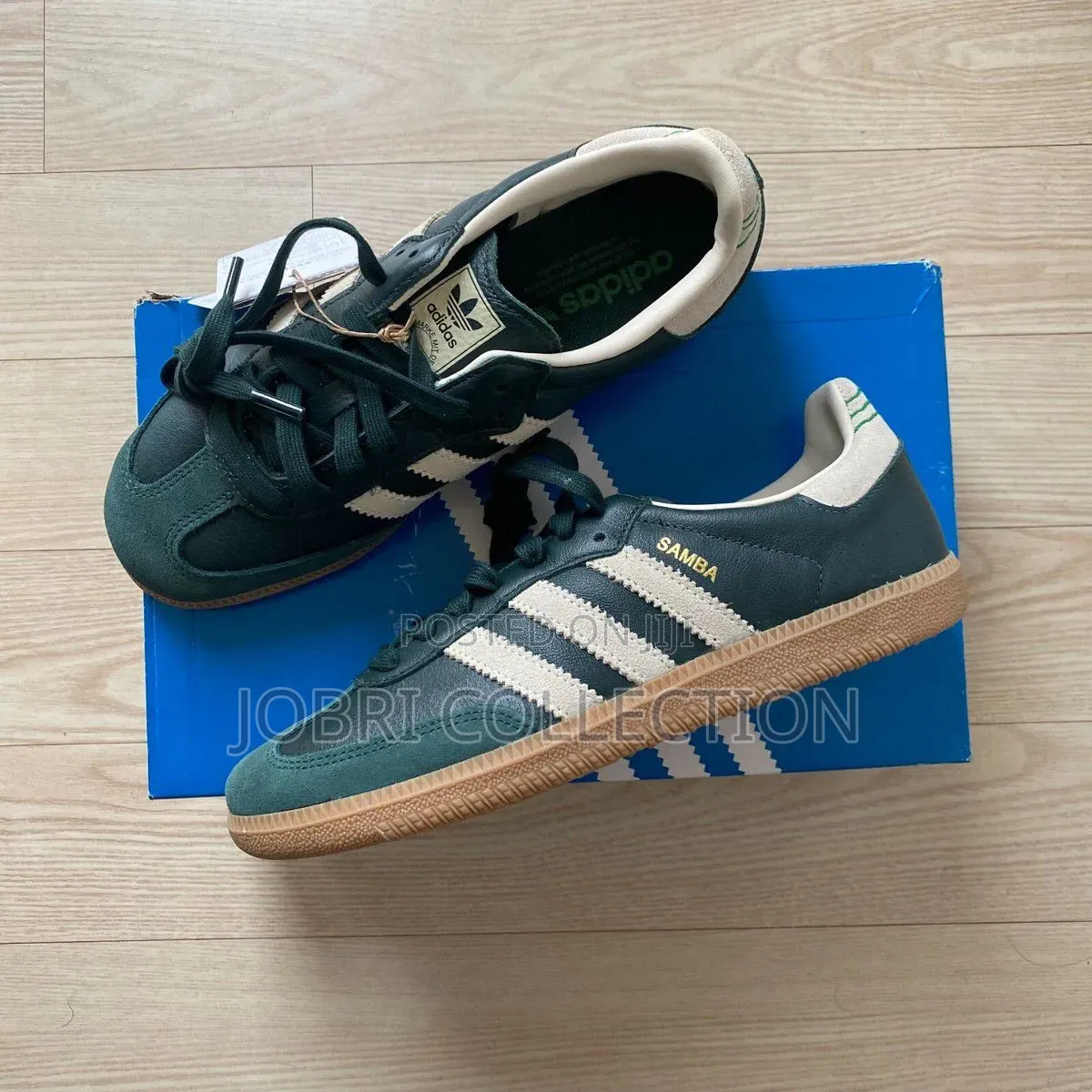 Adidas Samba Og “Shadow Green Cream White “
 Sneakers