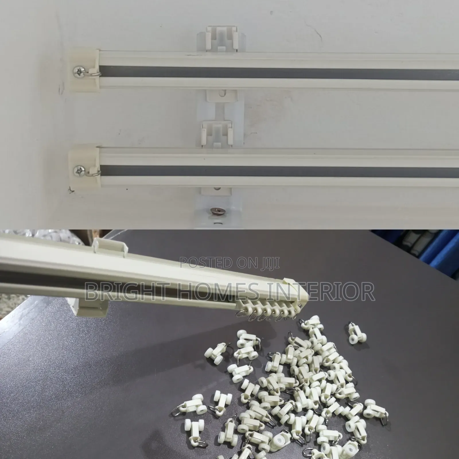Single Rail Also Mounted in Double Form
