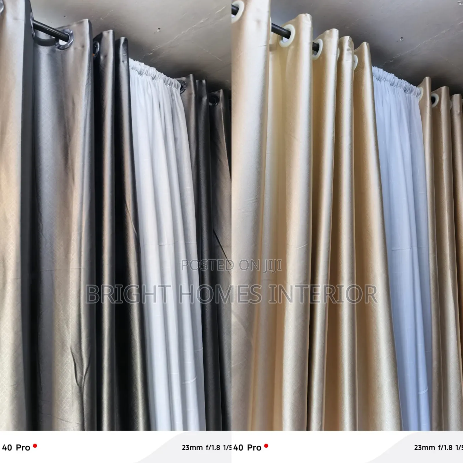 Blackout Curtains Available in Different Colors