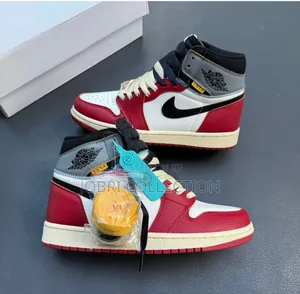 Jordan 1 High Chicago “Shadow Union “ 
Quality Pure Leather Sneakers