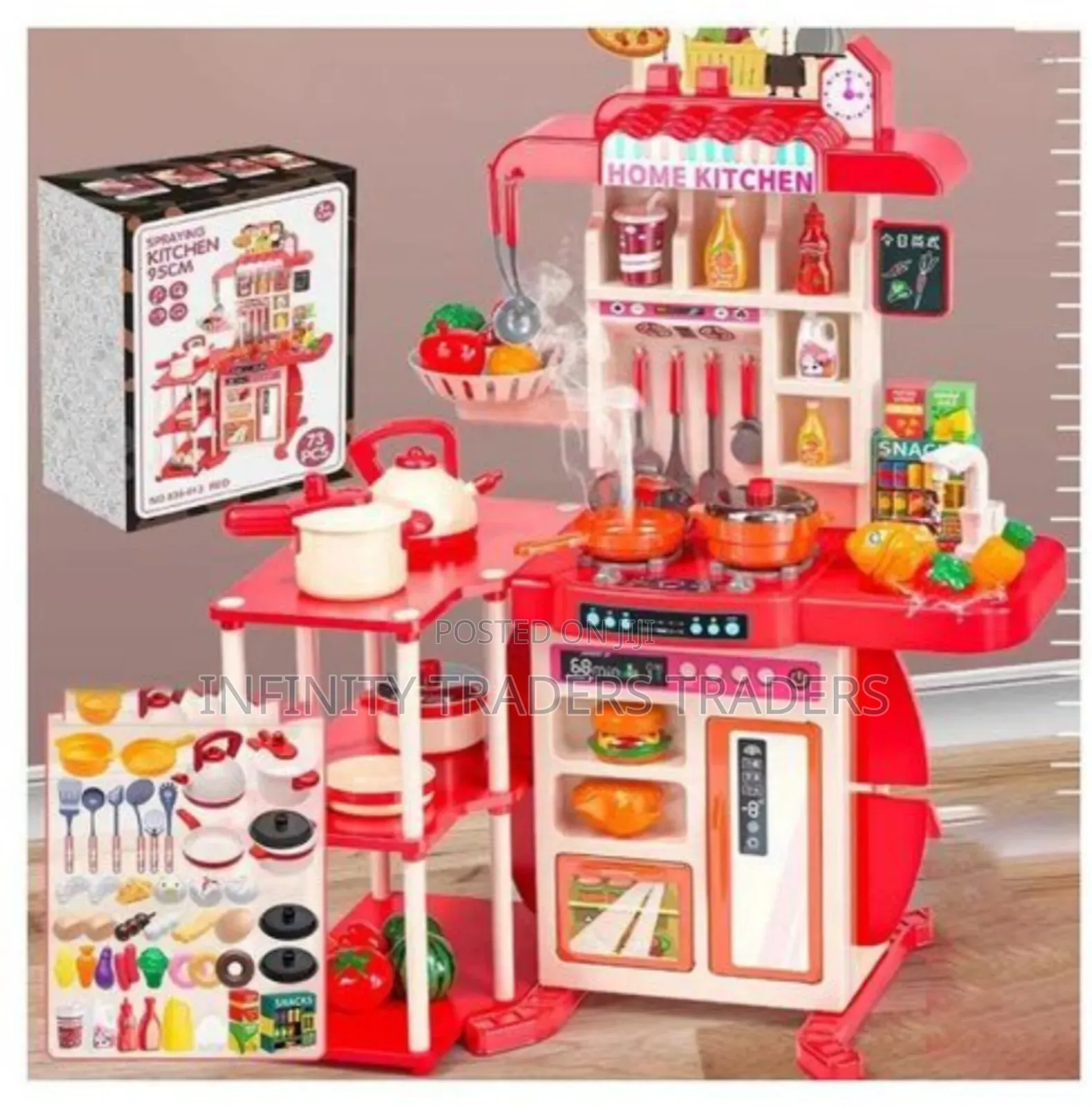 Spraying Kitchen Set
