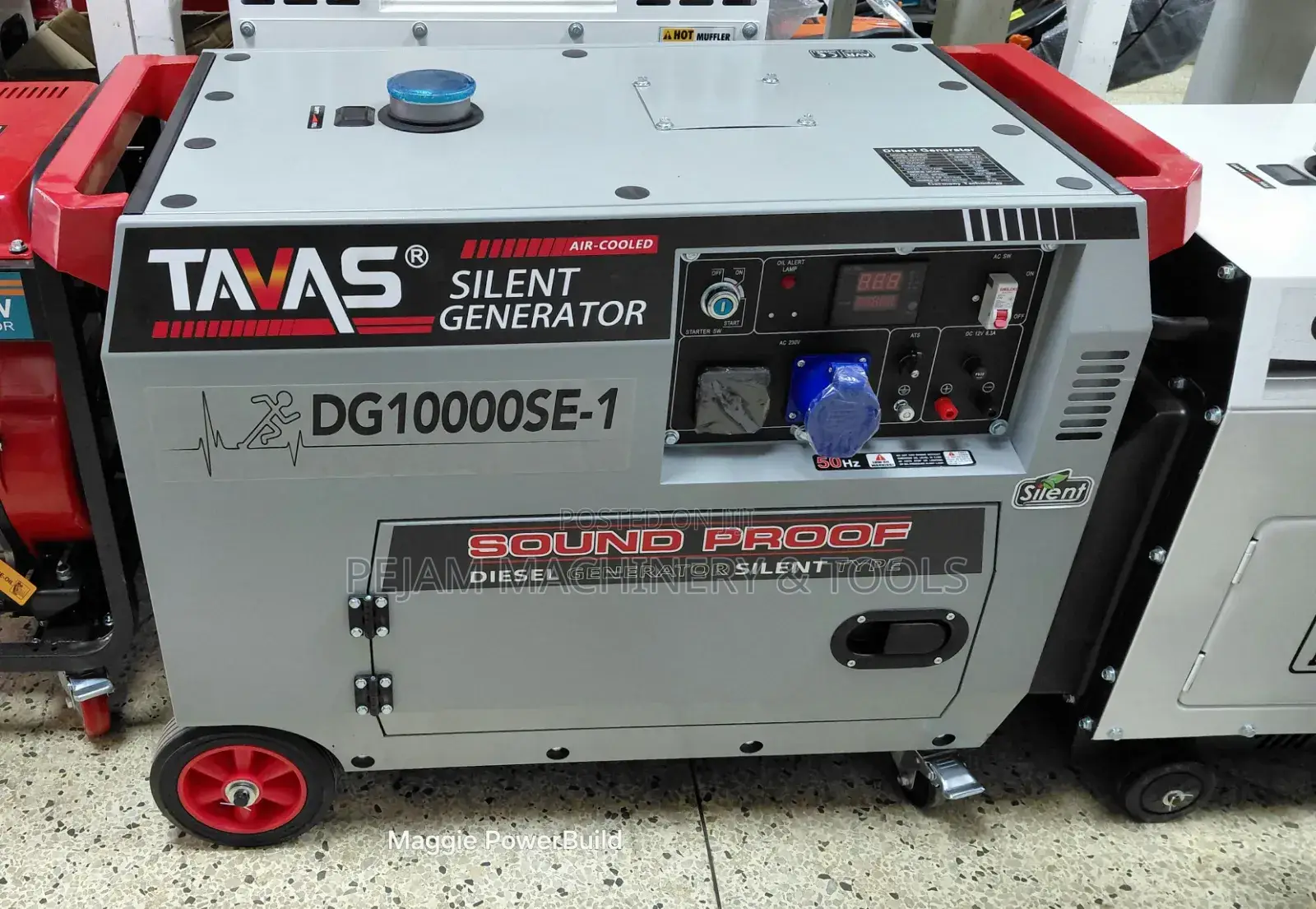 15kva Tavas Germany Single Phase Silent Diesel Generator With Ats