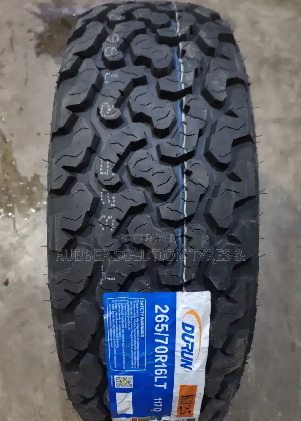265/70r16 Durun Tyres 117q L/T8pr All-Terrain