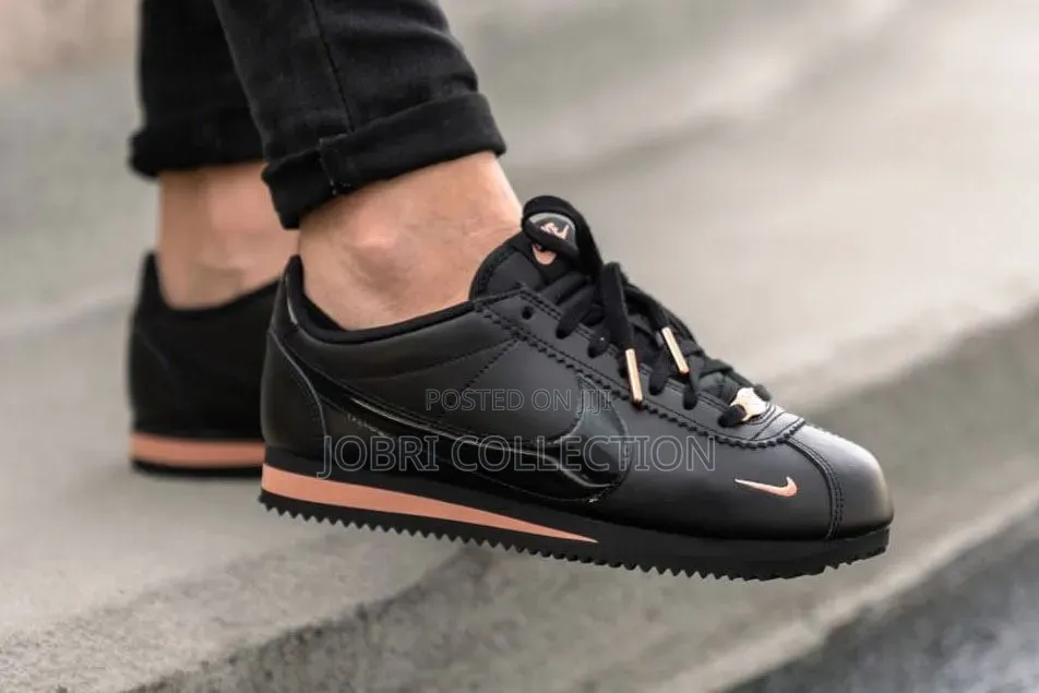 Nike Cortez 23 “Black Rose Gold “
Quality Leather 
Sneakers