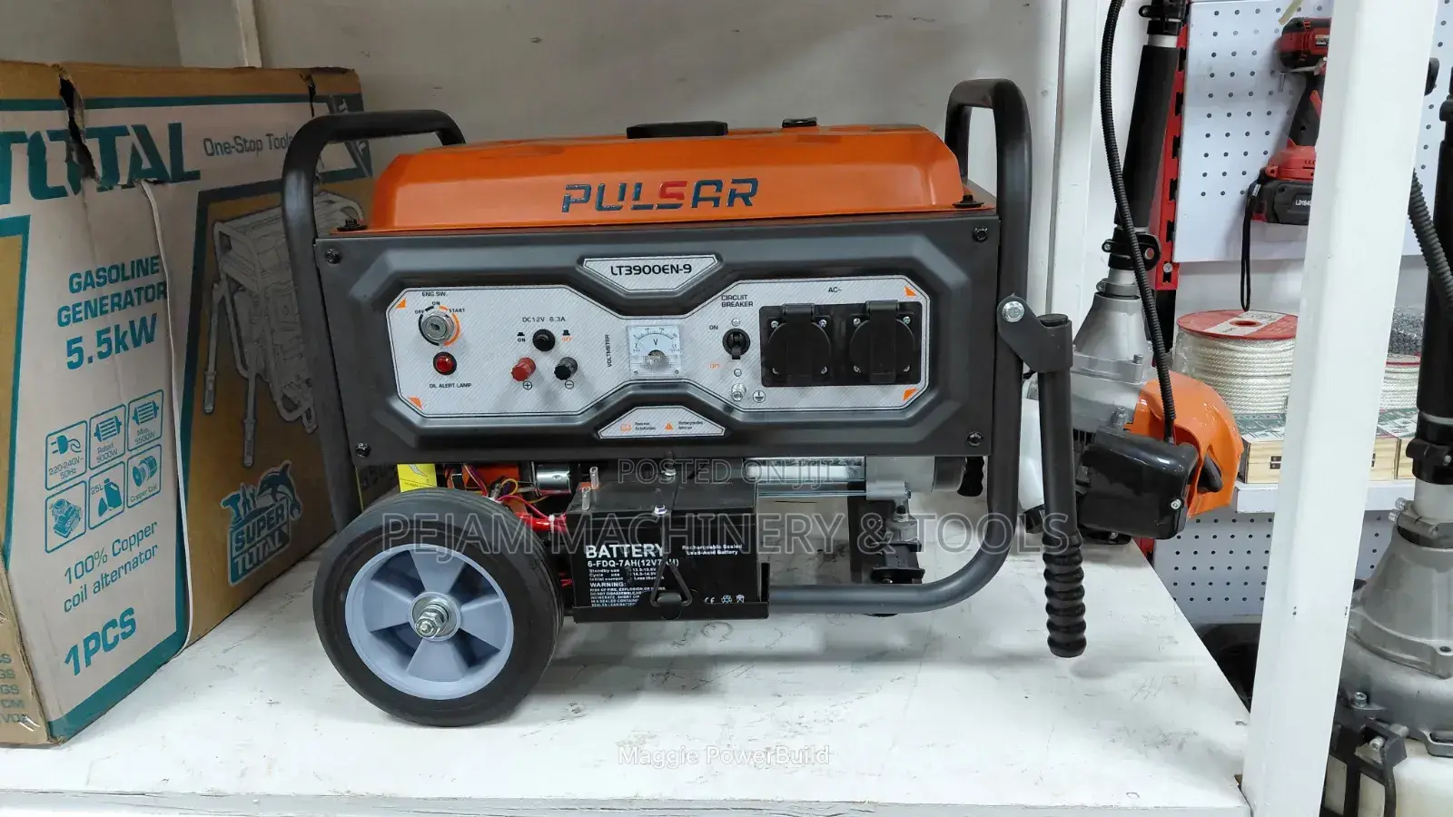 Pulsar 3.5kva Lt3900en Keystart Petrol Portable Generator