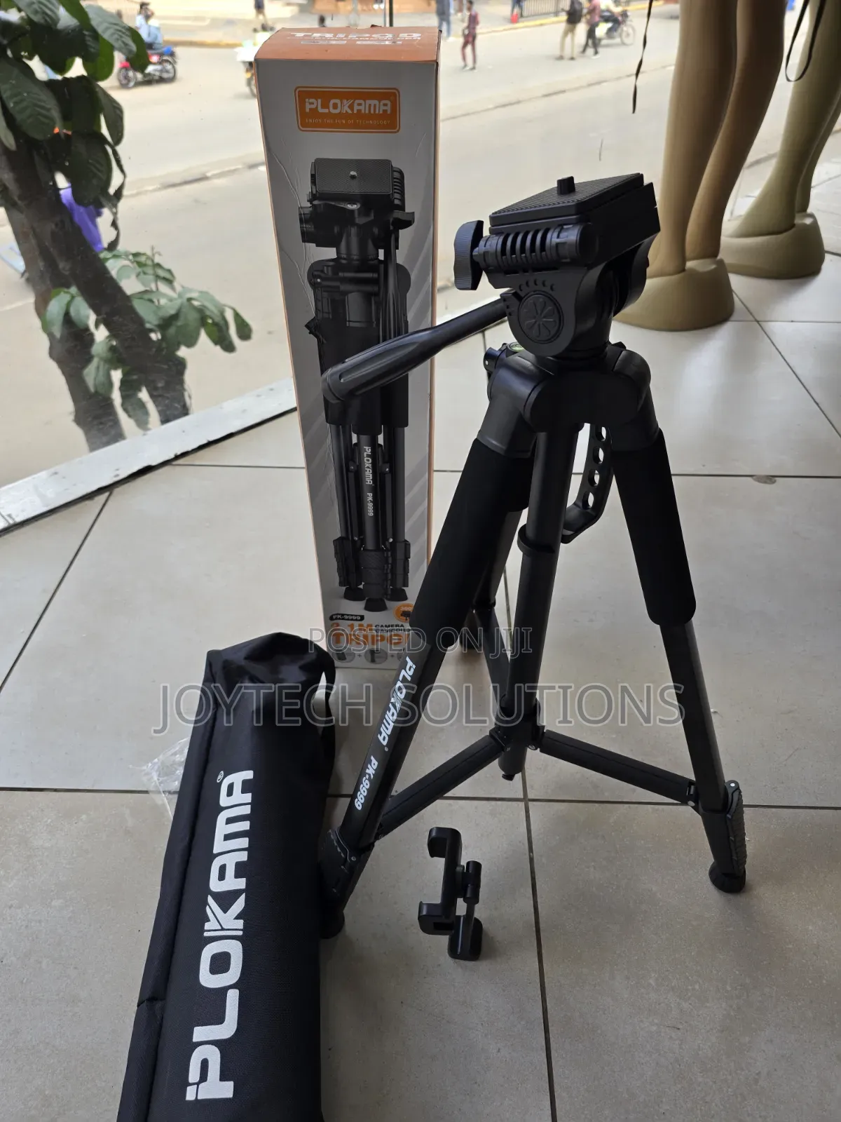 Prokama Pk-9999 Tripod – Heavy Duty + Bluetooth Remote Included