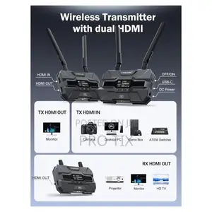E100 2tir Hdmi Wireless Extender Kit Dual Transmitters