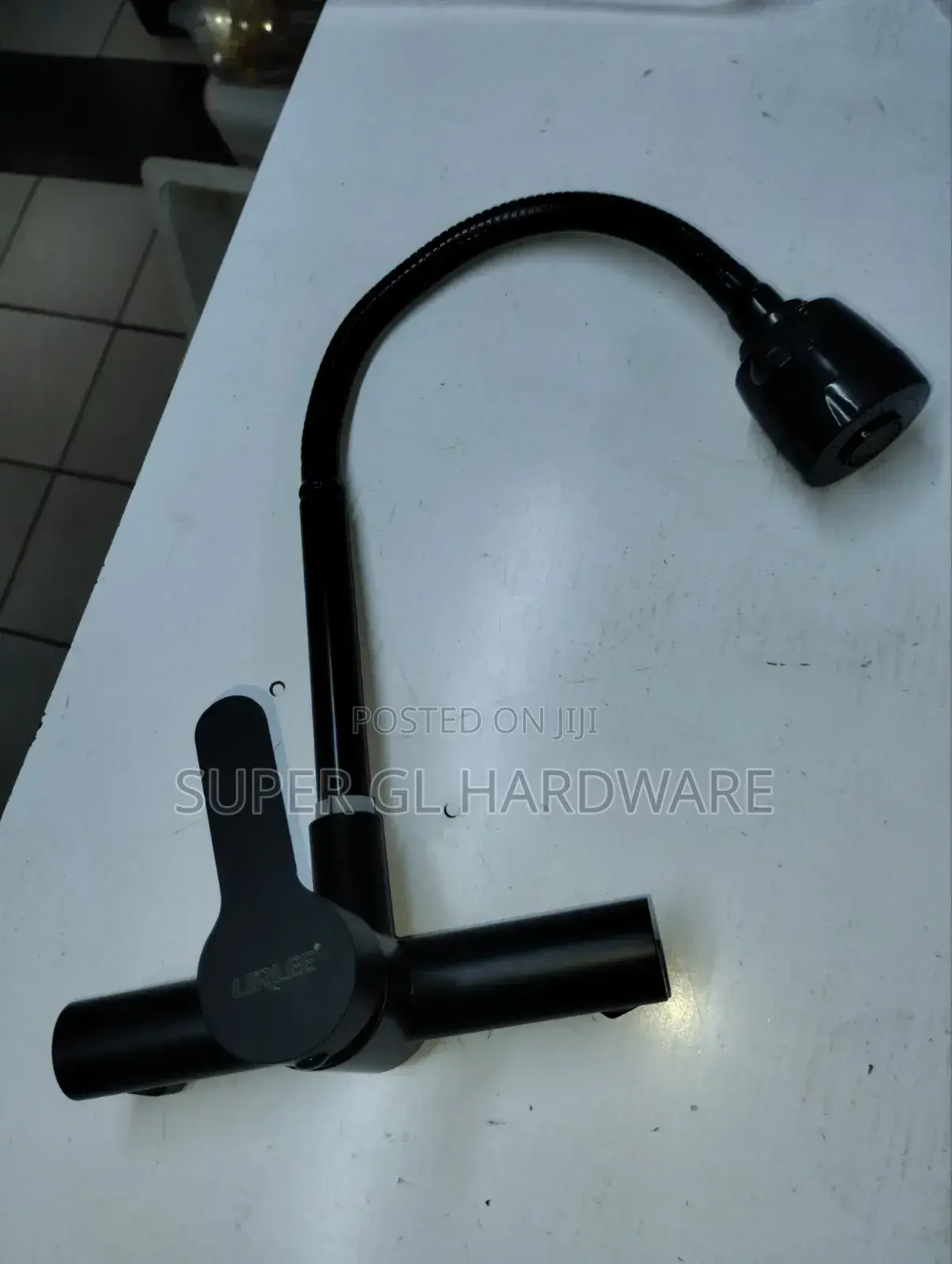 Black Kitchen Wall Mixer