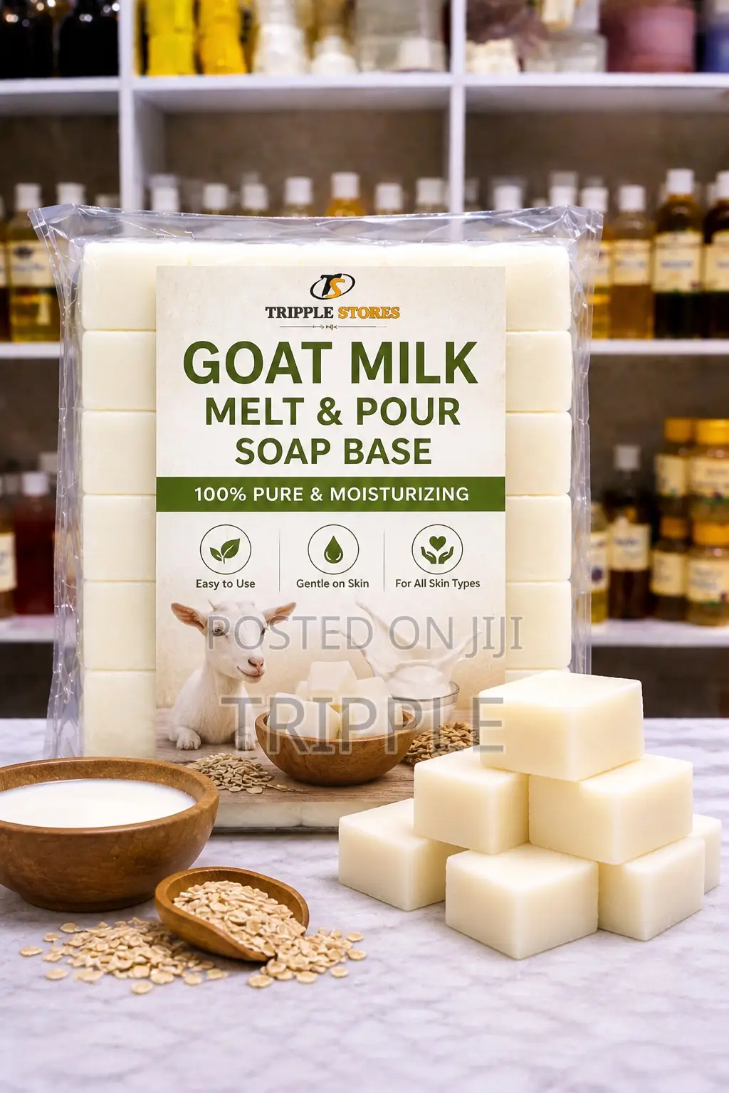Goat Milk Melt and Pour Soap Base
