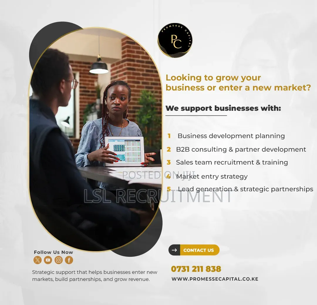 Business Development B2b Consulting Services
