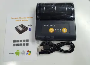 Compact Bluetooth Mobile 80mm Thermal Receipt Printer