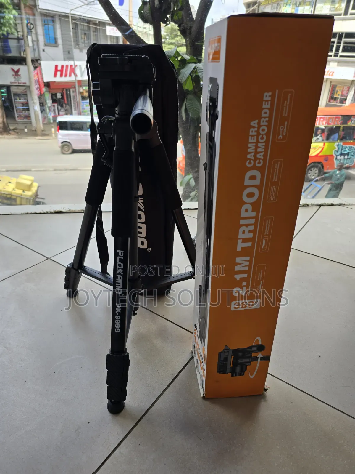Extra Tall 2.1m Tripod Pk-9999 – DSLR Phone Compatible