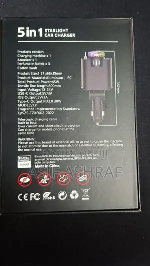 Car Humidifier Plus Charger