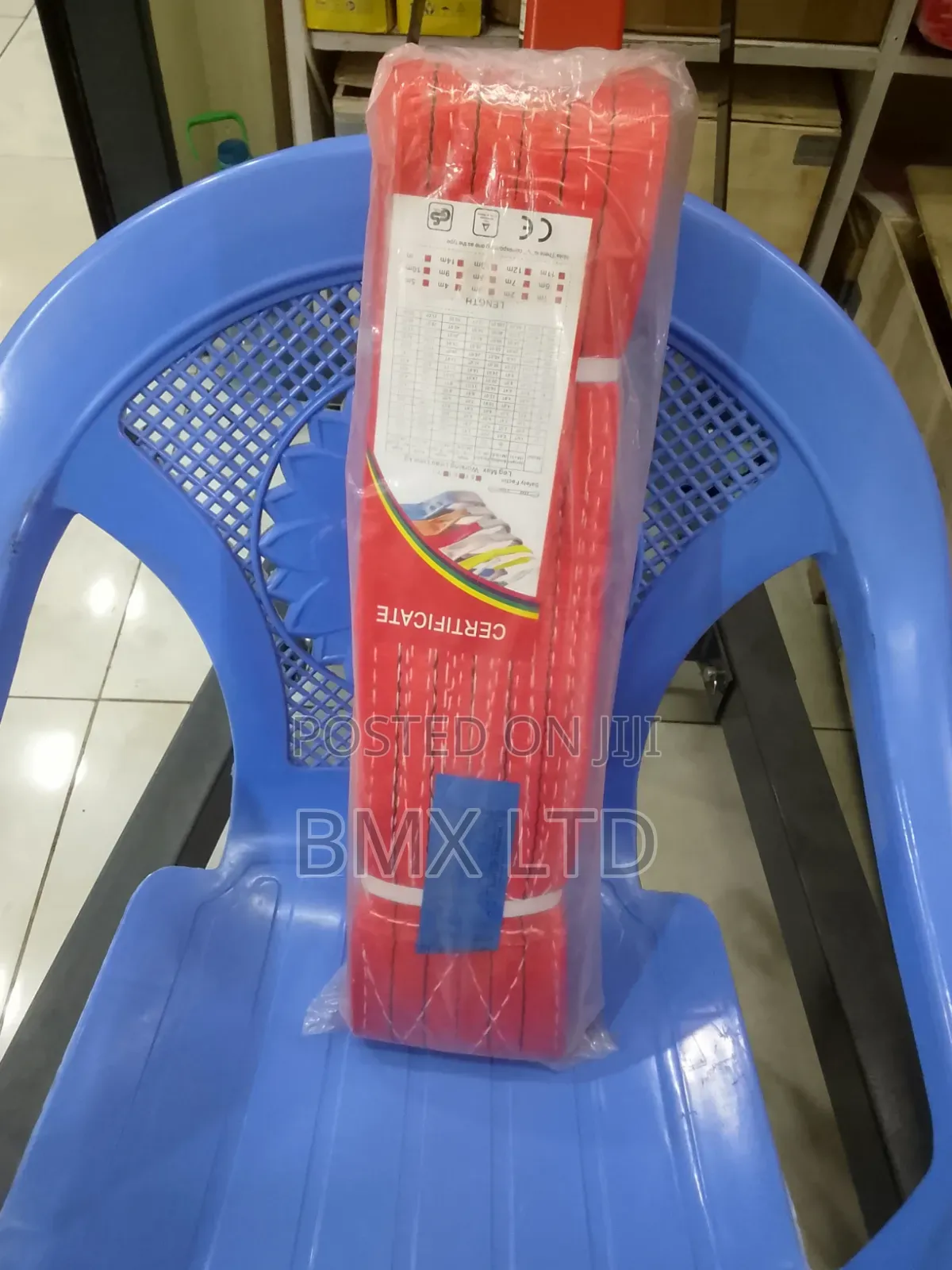 Webbing Sling For Lifting, Securing Loads