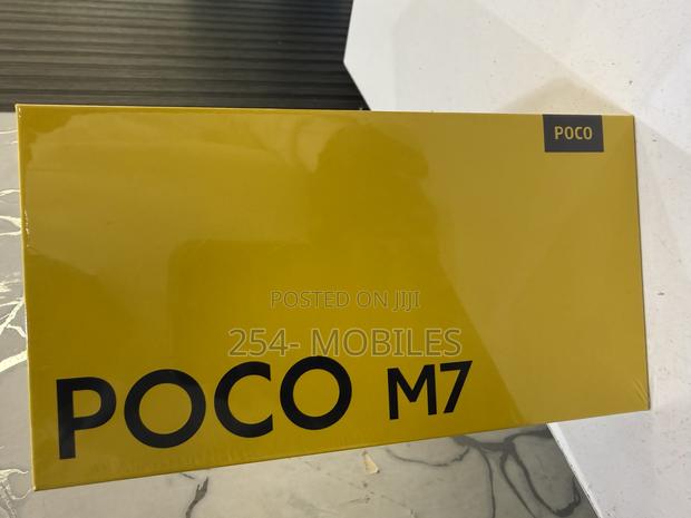 New Xiaomi Poco M7 128 GB Black - thumbnail 2
