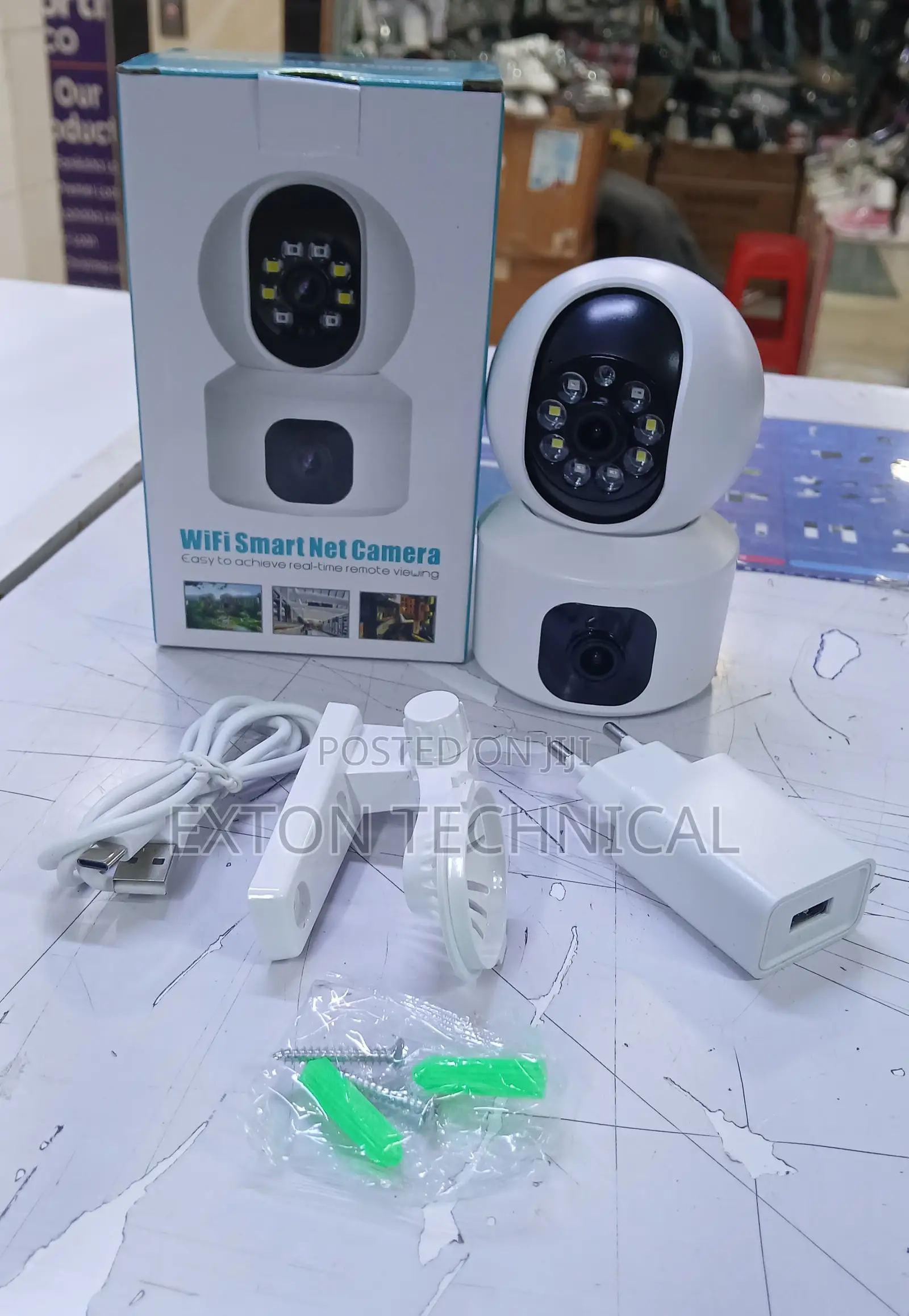 Indoor Security Camera Dual Lens CCTV Camera V380 Pro Baby Monitor