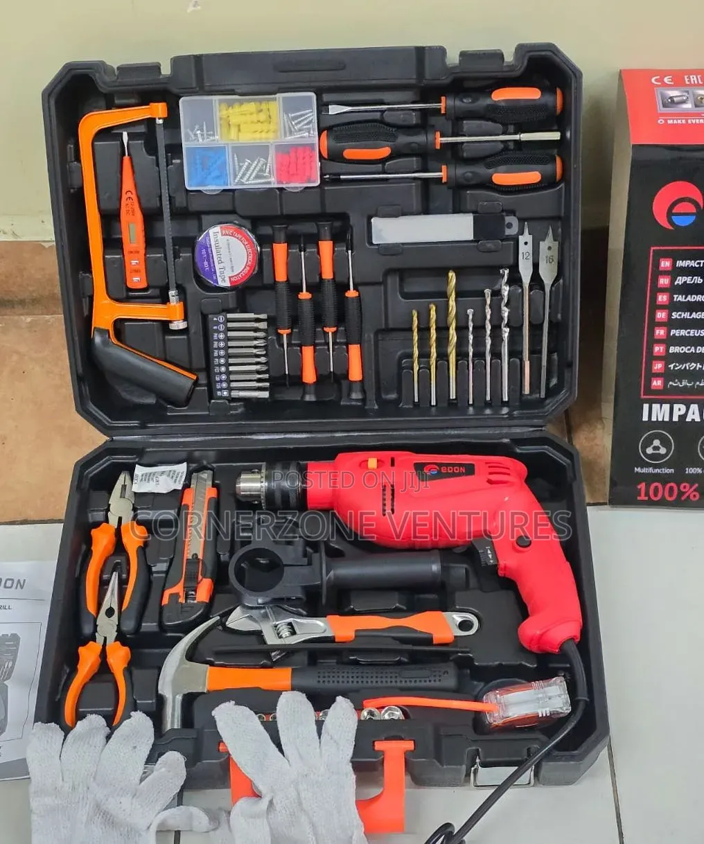 Edon Corded Drill Set/ Edon Electric Drill