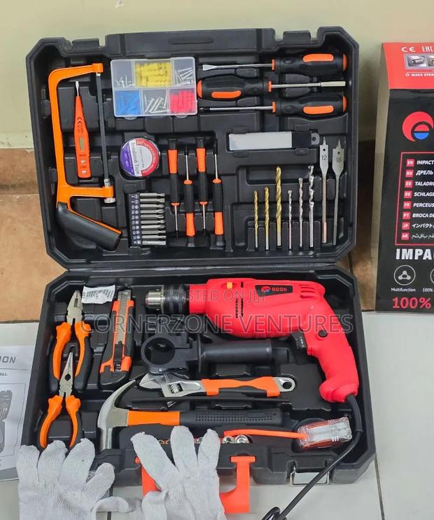 Edon Corded Drill Set/ Edon Electric Drill