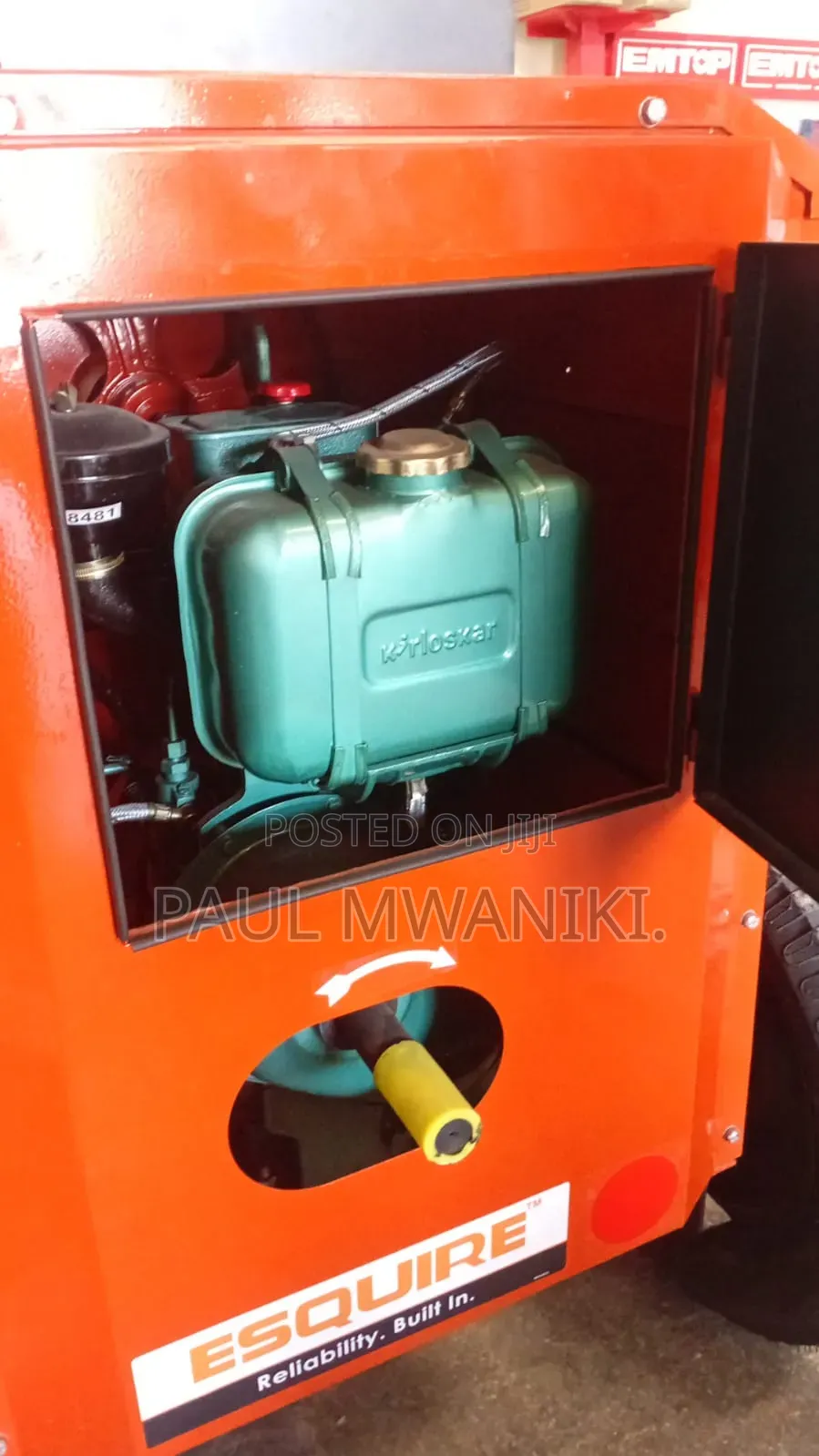Esquire Nu 500 Heavy-Duty Diesel Concrete Mixer (500l)