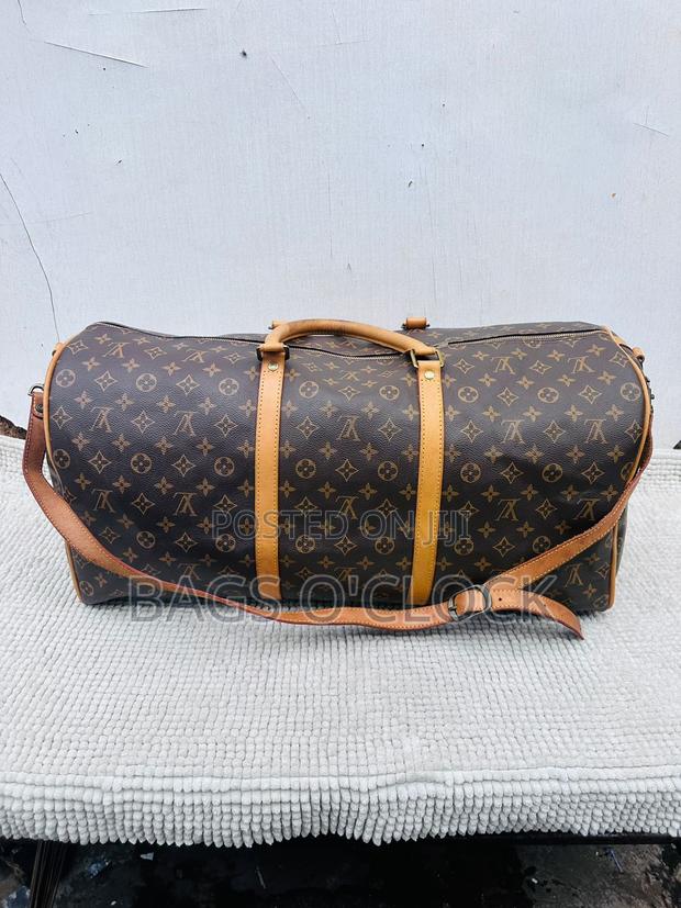 Authentic Louis Vuitton Monogram Keepall Bandoulière 55/60 Travel Bag
