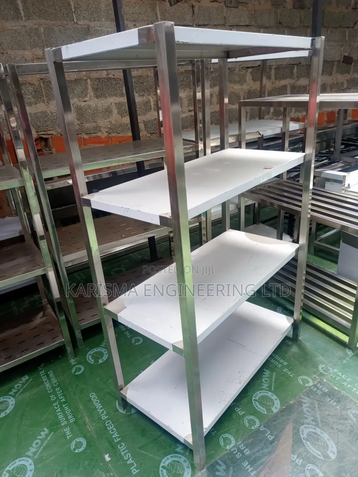 Durable Stainless Steel Commercial Kitchen Storage Racks