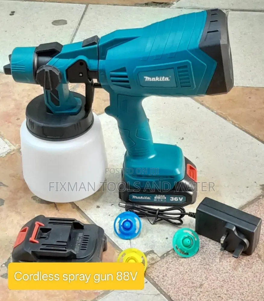 High Pressure Makita Cordless Spray Gun 2 Battery 88 v 1 Yr Warranty