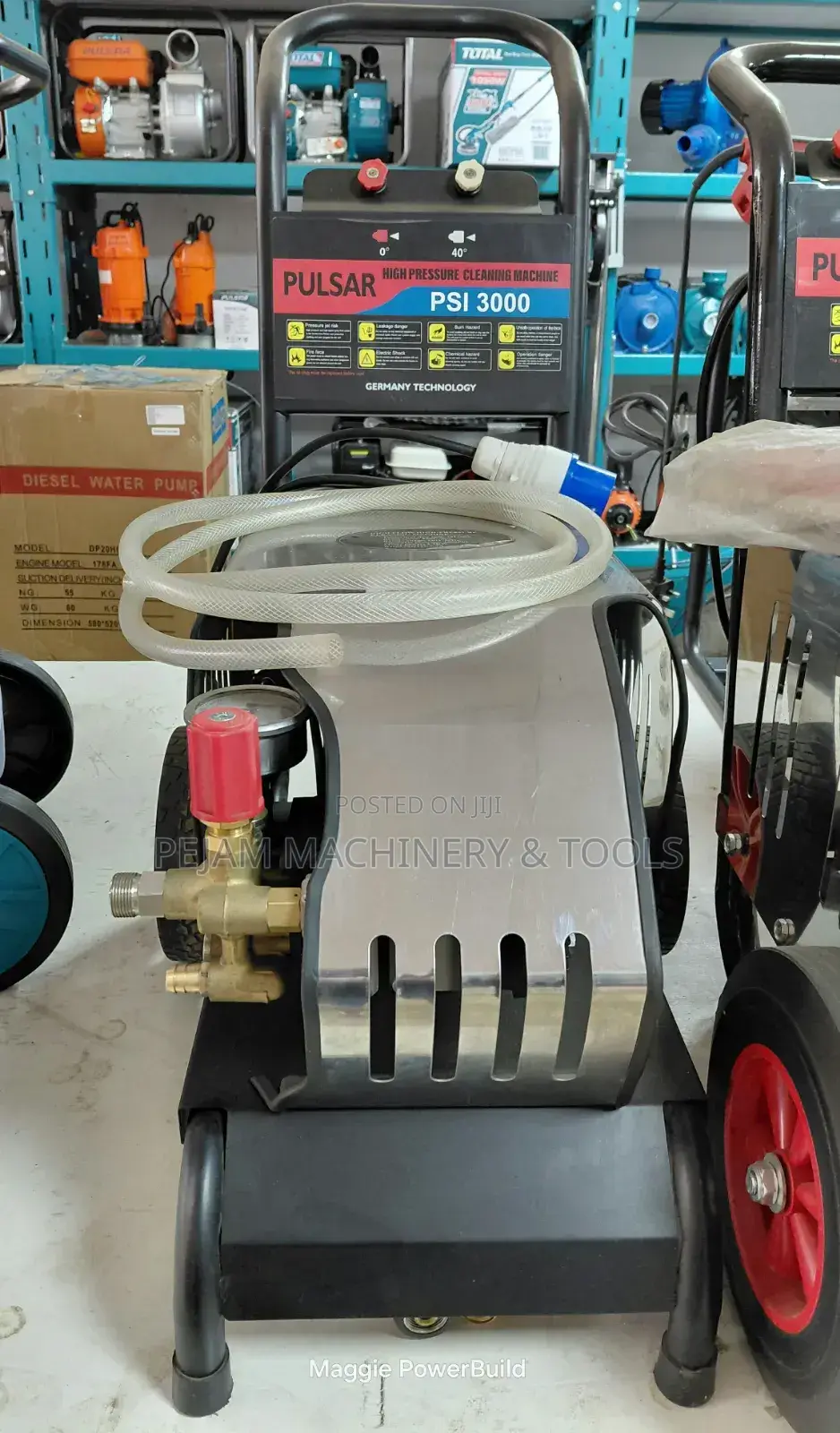 Pulsar Germany 3000psi Electric Heavy-Duty Carwash Machine